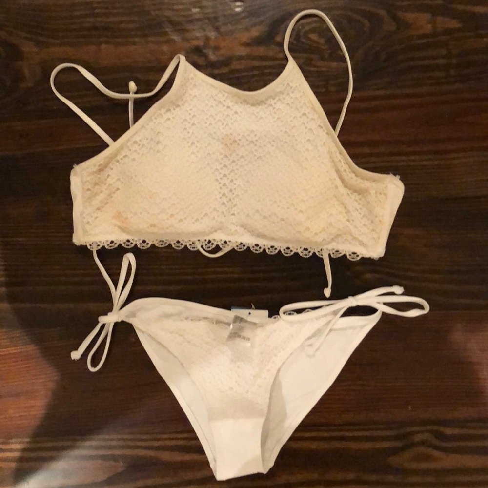 White two piece